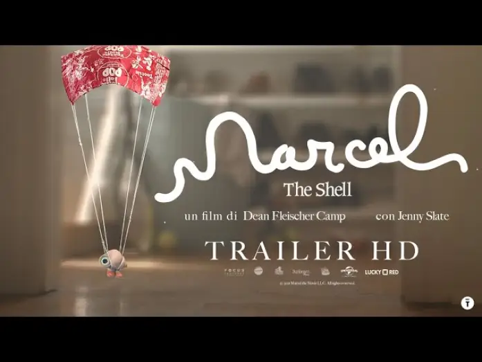 Відео до фільму Марсель, мушля в черевичках — Marcel The Shell | Trailer ITA