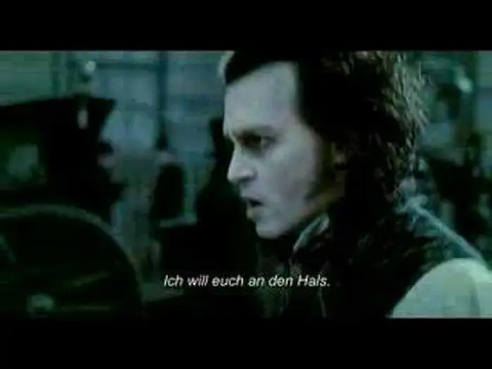 Відео до фільму Суіні Тодд: Демон-перукар із Фліт-стріт — Sweeney Todd Trailer German (deutscher) Johnny Depp