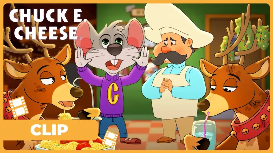 Відео до фільму A Chuck E. Cheese Christmas — Planning Santa's Surprise!
