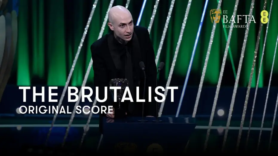 Відео до фільму Бруталіст | Daniel Blumberg wins the Original Score BAFTA for his work on The Brutalist | BAFTA Film Awards 2025