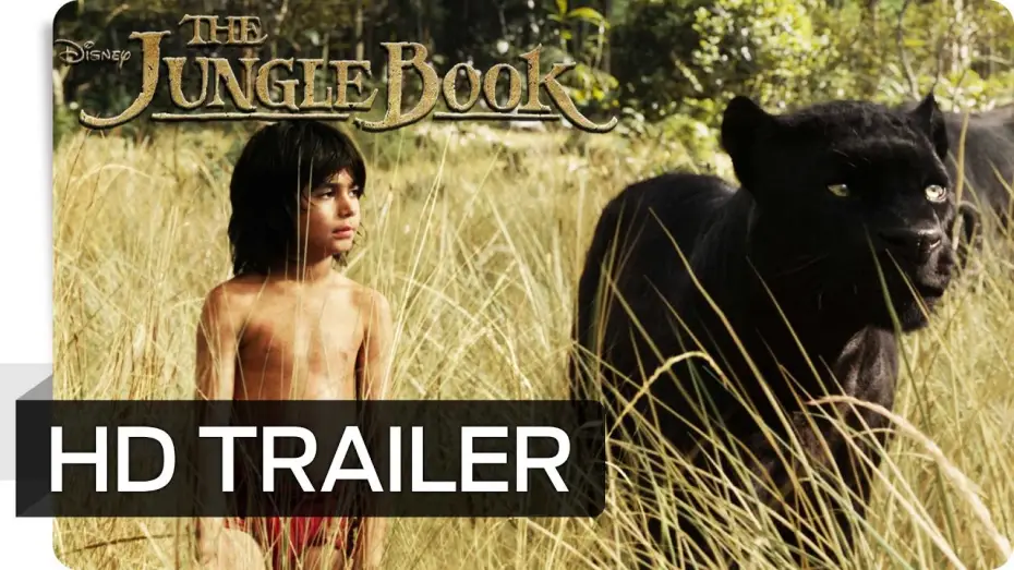 Відео до фільму Книга джунглів | The Jungle Book - Trailer 1 - Deutsch HD