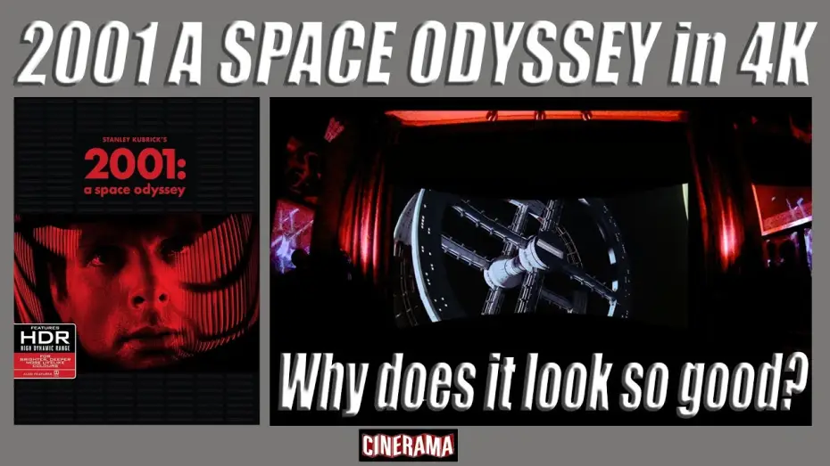 Відео до фільму 2001: Космічна Одіссея — 2001 A SPACE ODYSSEY 4K WHY DOES IT LOOK SO GOOD?