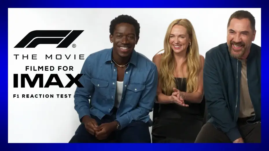 Відео до фільму F1: Фільм | Who Has the Best Hand-Eye Coordination? Cast Play Reaction Test Game