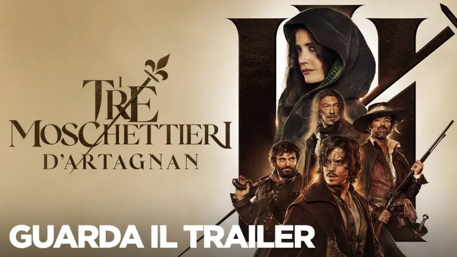 Відео до фільму Три мушкетери: д&rsquo;Артаньян | I TRE MOSCHETTIERI: D'ARTAGNAN - Teaser Trailer Ufficiale 4K - Da Aprile 2023 al cinema