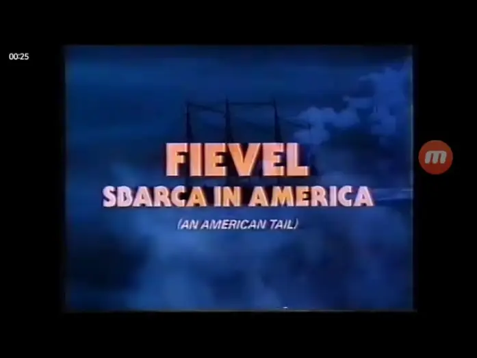 Відео до фільму Американський хвіст — Fievel Sbarca in America 1986 Trailer Italiano