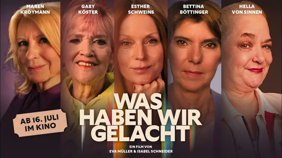 Відео до фільму Was haben wir gelacht — WAS HABEN WIR GELACHT (Trailer) | Ab dem 16. Juli im Kino