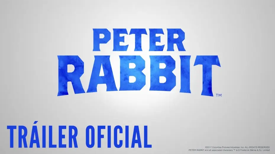 Відео до фільму Кролик Петрик | Peter Rabbit. Tr&aacute;iler Oficial HD en espa&ntilde;ol.  Ya en cines.
