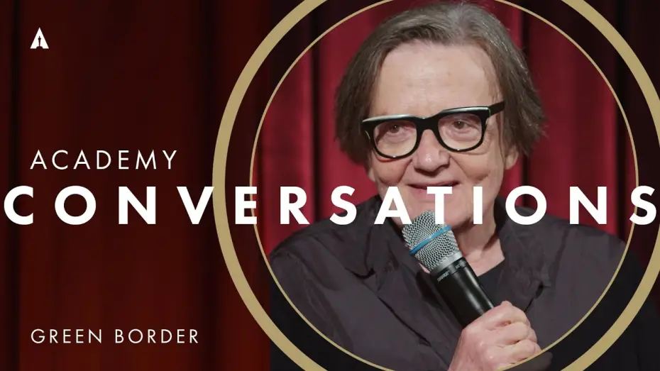 Відео до фільму Зелений кордон | 'Green Border' with Director Agnieszka Holland | Academy Conversations