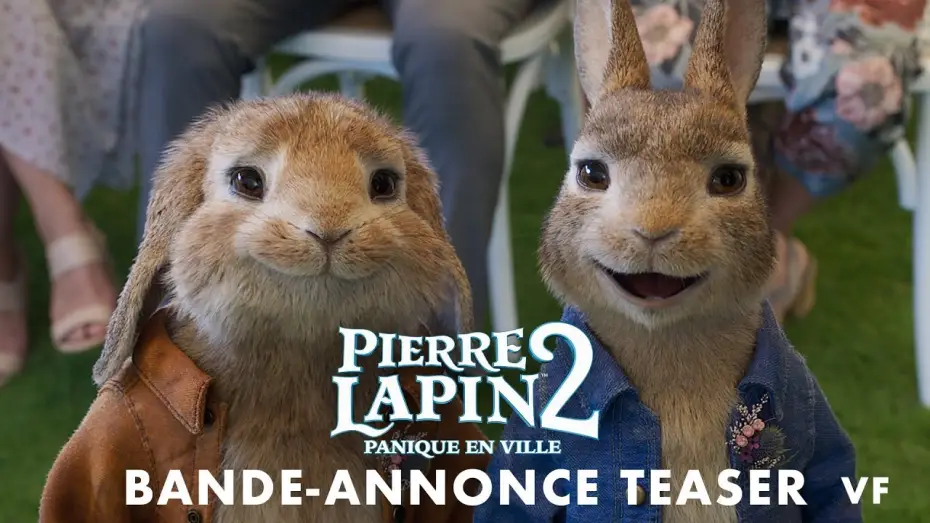 Відео до фільму Кролик Петрик: Втеча до міста | Pierre Lapin 2 : Panique en ville - Teaser [VF]