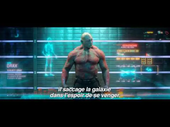 Відео до фільму Вартові галактики | Les Gardiens de la Galaxie : Drax