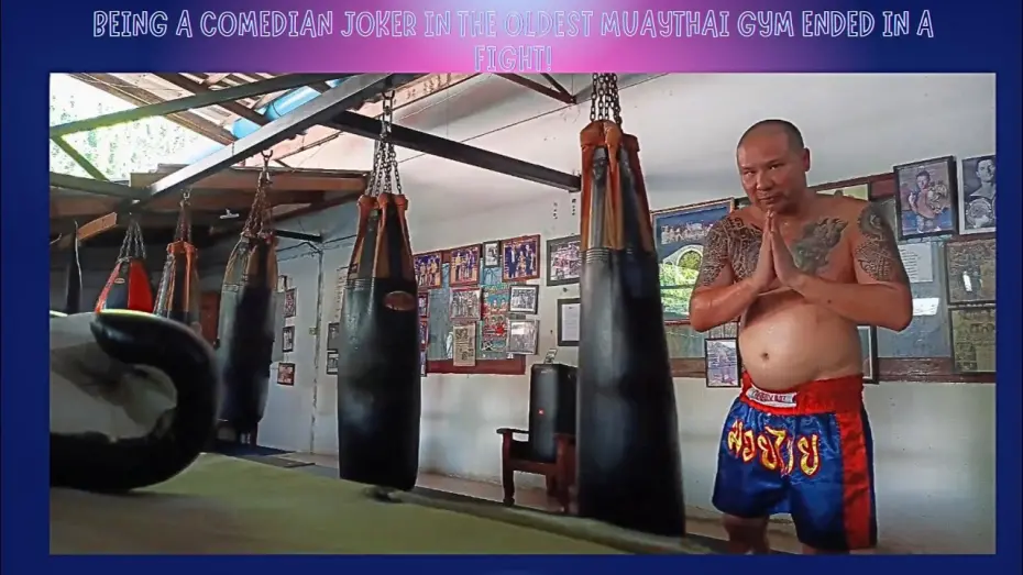 Відео до фільму Being a Comedian Joker in the Oldest Muaythai Gym ended in a Fight! | Being a Comedian Joker in the Oldest Muaythai Gym Ended in a Fight! FHD Trailer #muaythai #thailand