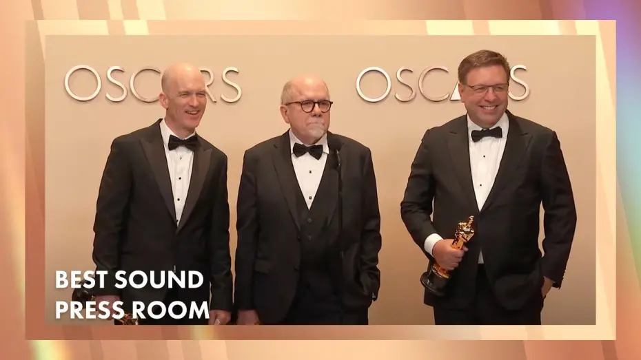 Відео до фільму Дюна: Частина друга | 'Dune: Part Two' Best Sound Press Room | 97th Oscars (2025)