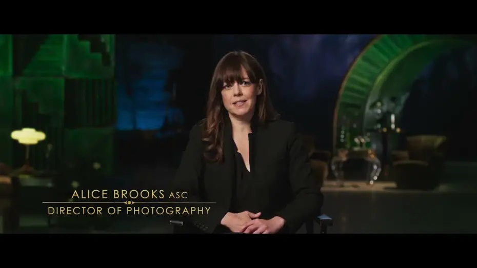 Відео до фільму Wicked: Чародійка | Cinematographer Alice Brooks