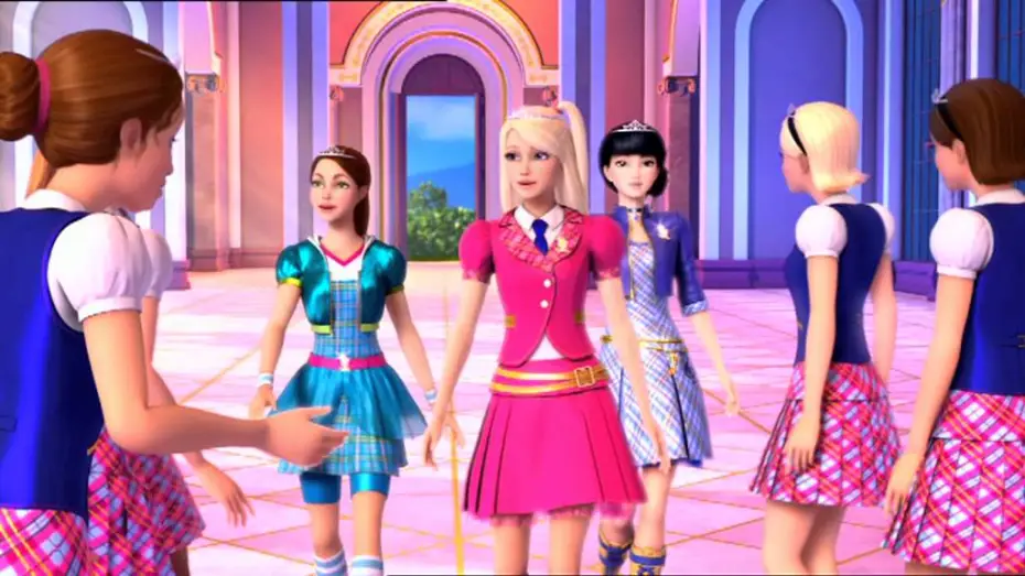 Відео до фільму Барбі: Академія принцес | Videoclip musical de Barbie: Escuela de Princesas