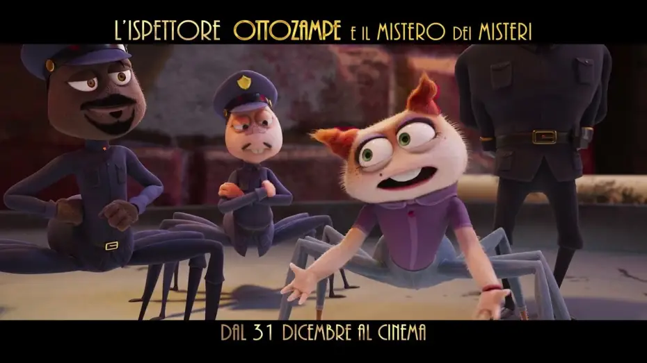Відео до фільму Інспектор Сан. Таємниця чорної вдови | L&rsquo;Ispettore Ottozampe e il Mistero dei Misteri - Trailer Ufficiale