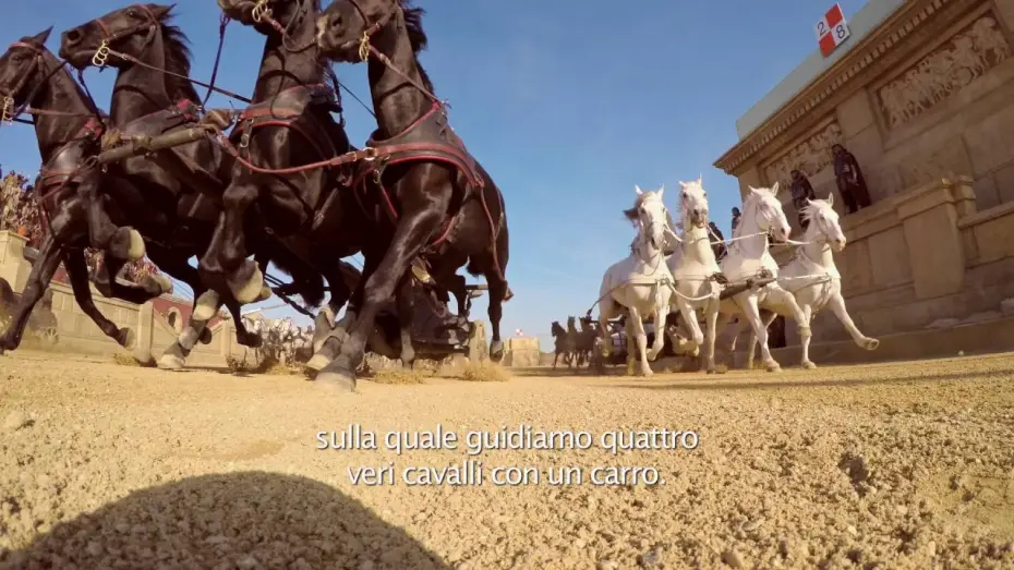 Відео до фільму Бен-Гур | BEN-HUR - Featurette con scene in italiano "Le riprese della corsa delle bighe"