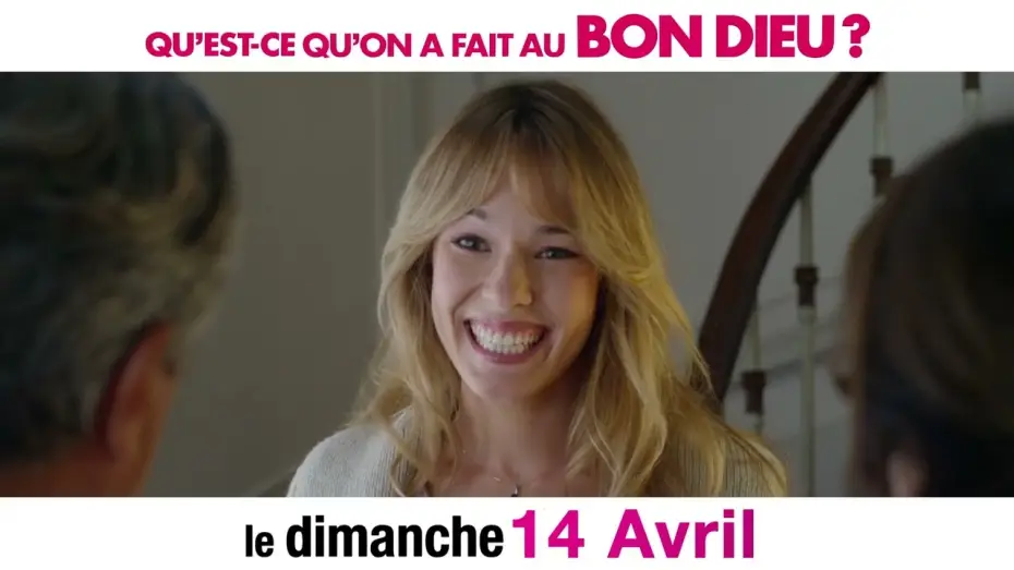 Відео до фільму Божевільне весілля — QU’EST-CE QU’ON A FAIT AU BON DIEU ?  - Ressortie exceptionnelle le 14 avril au cinéma