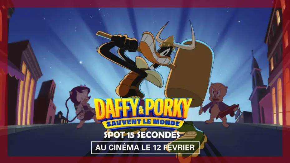 Відео до фільму Луні Тюнз: Врятувати планету | LOONEY TUNES : DAFFY & PORKY SAUVENT LE MONDE | 15 secondes