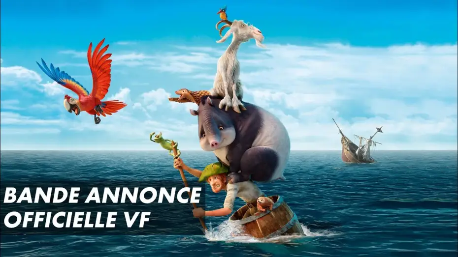 Відео до фільму Робінзон Крузо: Дуже заселений острів — ROBINSON CRUSOE - Bande annonce officielle VF (2016)