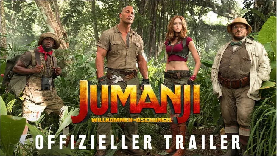 Відео до фільму Джуманджі: Поклик джунглів | Jumanji: Willkommen im Dschungel - Trailer E - Deutsch HD