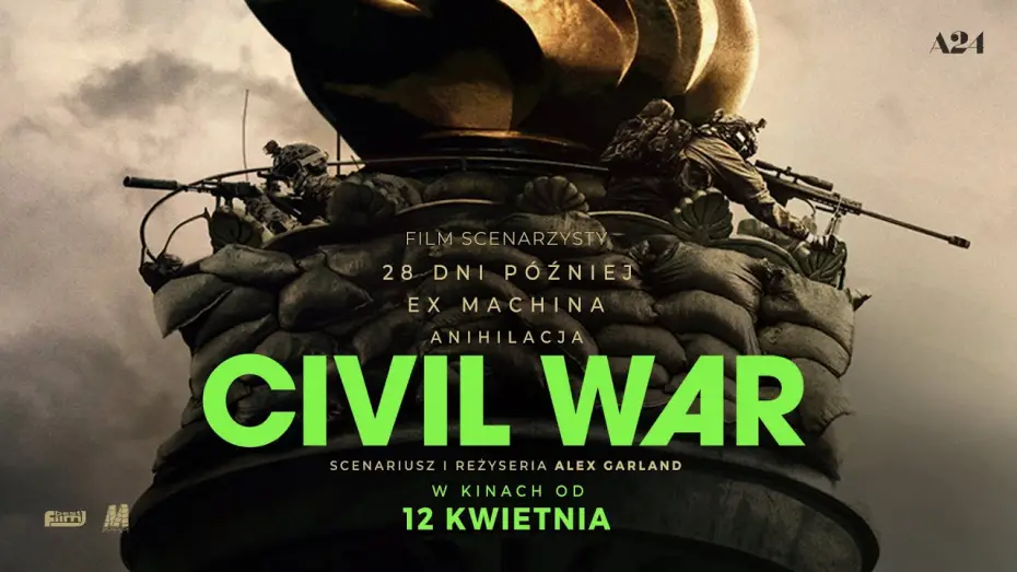 Відео до фільму Громадянська війна | CIVIL WAR | TRZYMAJĄCE W NAPIĘCIU KINO AKCJI | TYLKO W KINACH OD 12 KWIETNIA