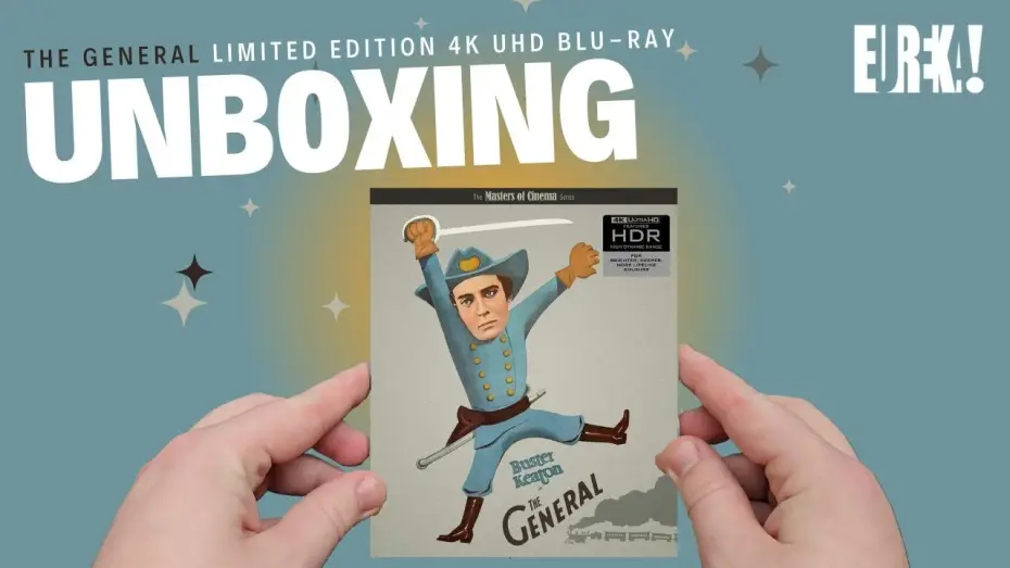 Відео до фільму Генерал — Masters of Cinema Limited Edition UHD Blu-ray Unboxing