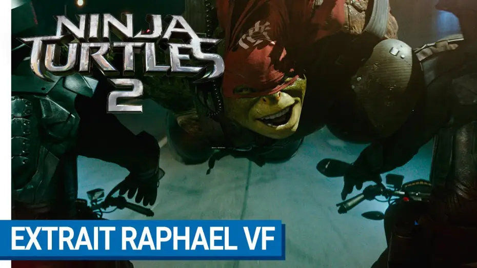 Відео до фільму Підлітки-мутанти. Черепашки-ніндзя 2 — NINJA TURTLES 2 - Raphael envoie du lourd (VF)