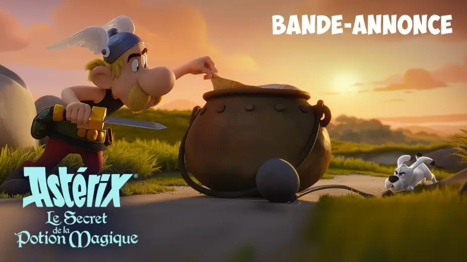Відео до фільму Астерікс і таємне зілля — ASTÉRIX - LE SECRET DE LA POTION MAGIQUE // Bande-annonce