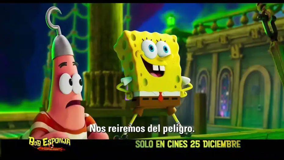 Відео до фільму Губка Боб у кіно: У пошуках Квадратних Штанів | Bienvenidos al Submundo