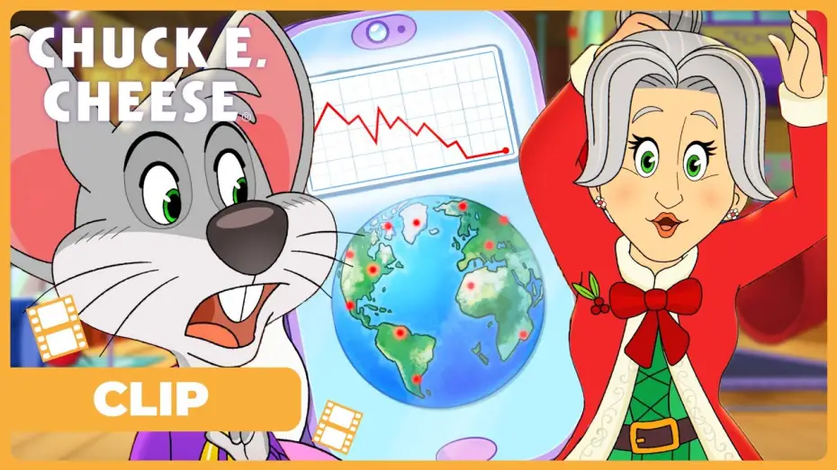 Відео до фільму A Chuck E. Cheese Christmas — Christmas Spirit Emergency