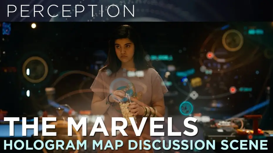 Відео до фільму Марвели — Hologram Map Travel Discussion Full Scene