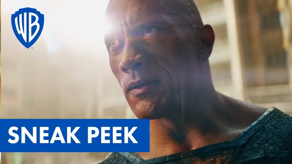 Відео до фільму Чорний Адам | Comic-Con Sneak Peek