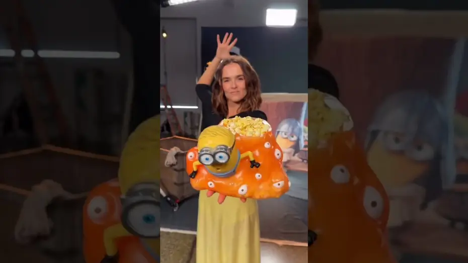 Відео до фільму Посіпаки і Монстряки — How did they do? See Jesse Eisenberg and Zoey Deutch in Minions and Monsters!