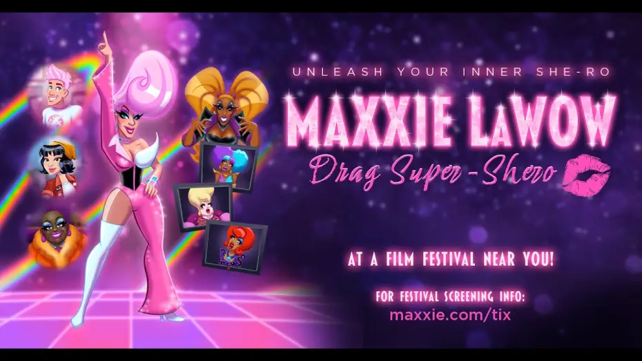 Відео до фільму Maxxie LaWow: Drag Super-shero | Maxxie LaWow: Drag Super-shero Animated Film TRAILER | Official