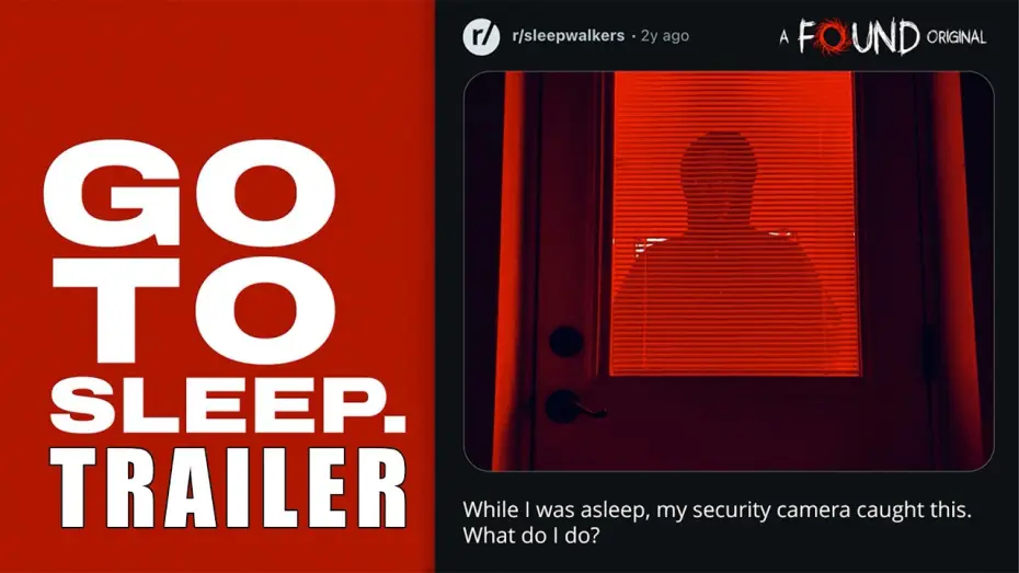 Відео до фільму Go to Sleep | 'GO TO SLEEP' (2026) Official Trailer | Found Footage Sleepwalking Horror | @watchfoundtv