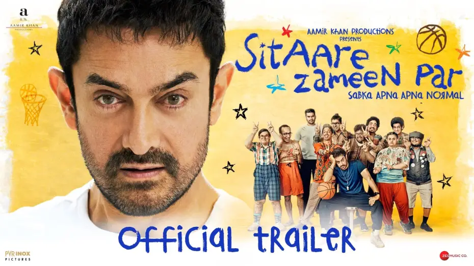 Відео до фільму सितारे ज़मीन पर | Sitaare Zameen Par | Official Trailer | Aamir Khan | Genelia Deshmukh | 20th June 2025