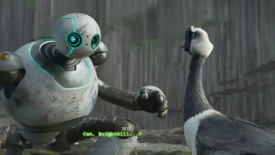 Відео до фільму The Wild Robot | Script to Scene (Longneck)