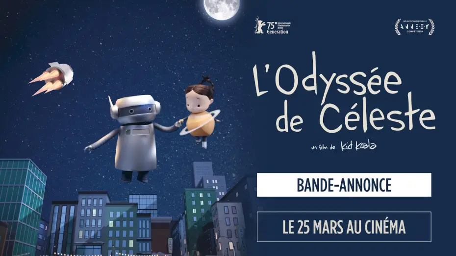 Відео до фільму Space Cadet | L'Odyss&eacute;e de C&eacute;leste - bande-annonce officielle