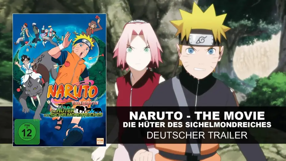 Відео до фільму Наруто Фільм 3 - Захисники острова півмісяця — Naruto The Movie 3 - Die Hüter des Sichelmondreiches (Deutscher Trailer) HD | KSM Anime