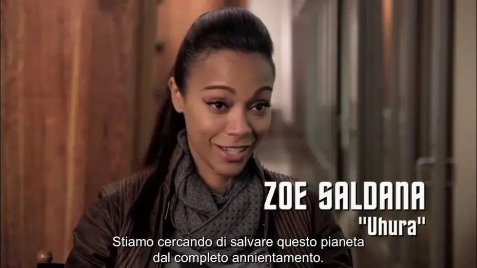 Відео до фільму Стартрек: Відплата | Into Darkness Star Trek - Character Profile: Uhura (sottotitoli in italiano)