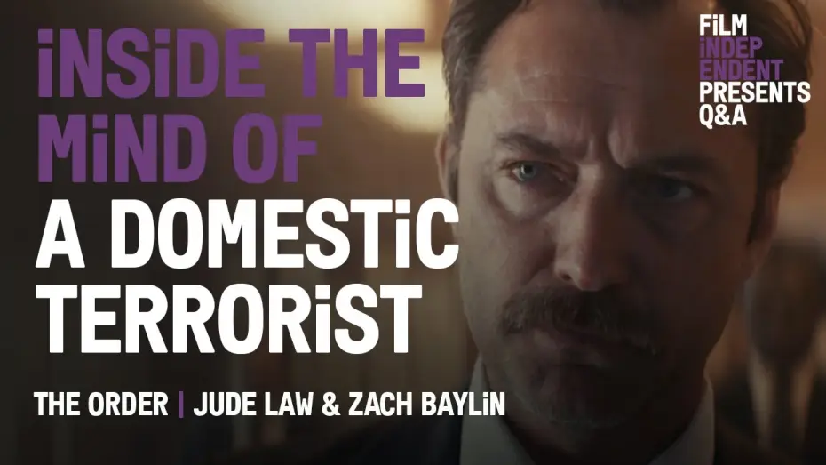 Відео до фільму Кривавий лідер | Jude Law Gets Inside the Mind of a Domestic Terrorist | The Order Q&A