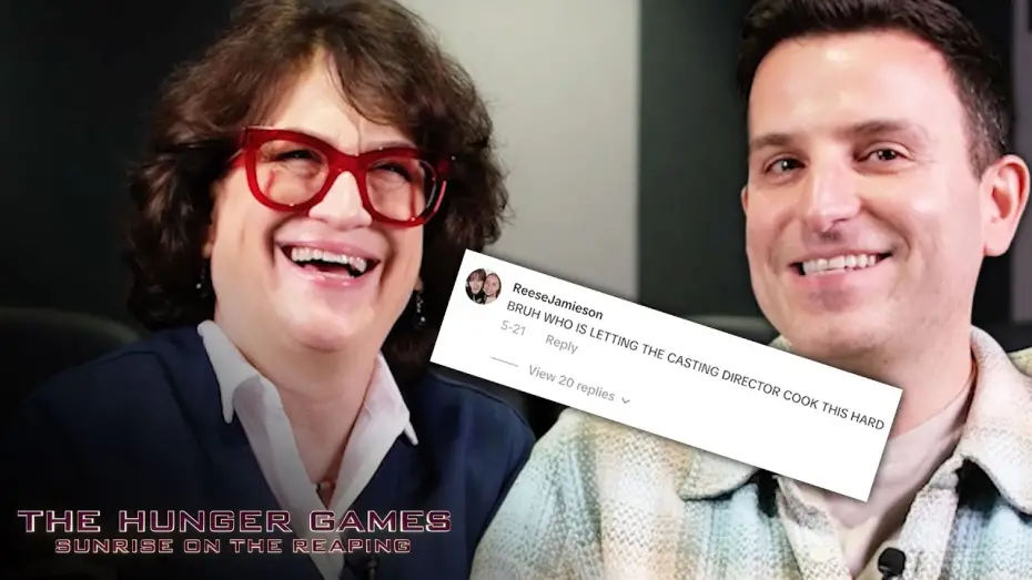 Відео до фільму Голодні ігри: Схід сонця на Жнивах | Casting Directors Read Fan Comments