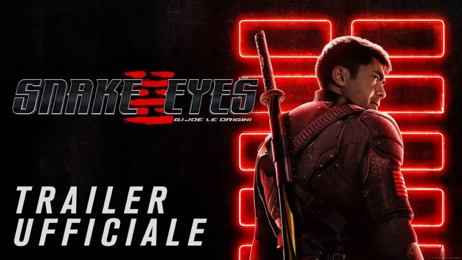 Відео до фільму Очі змії: Початок Джі. Ай. Джо | Snake Eyes: G.I. Joe Le Origini - Trailer Ufficiale