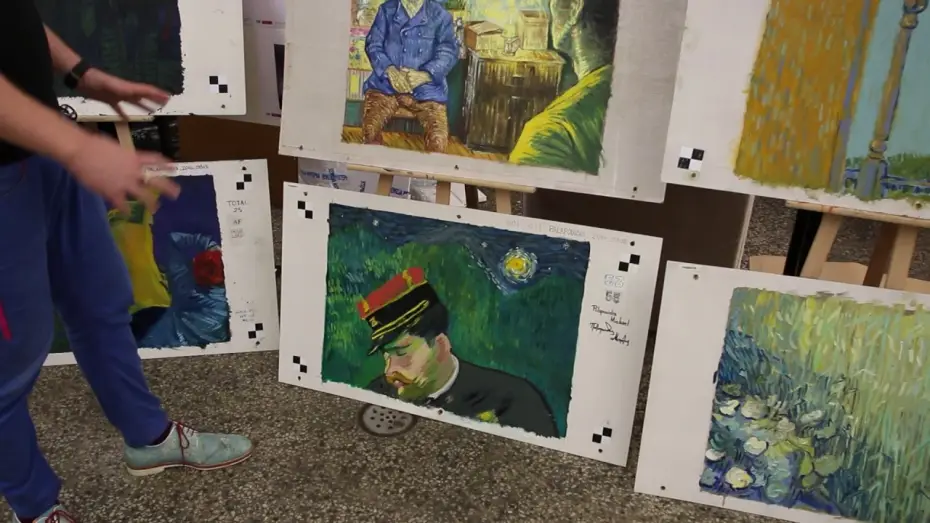 Відео до фільму З любов'ю, Вінсент | 29.7 Painting Sale - Part 3