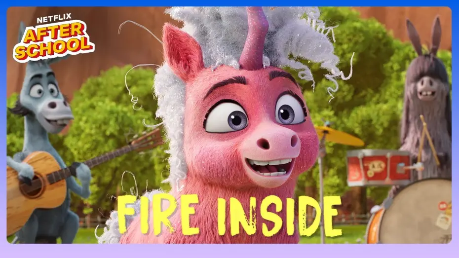 Відео до фільму Одноріжка Тельма | 'Fire Inside' Sing Along Lyric Video