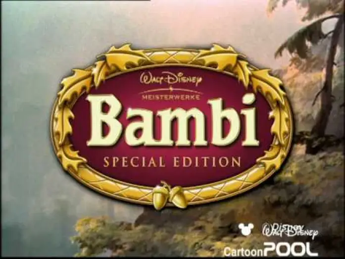 Відео до фільму Бембі | Bambi - Trailer: Special Edition - Deutsch 480p