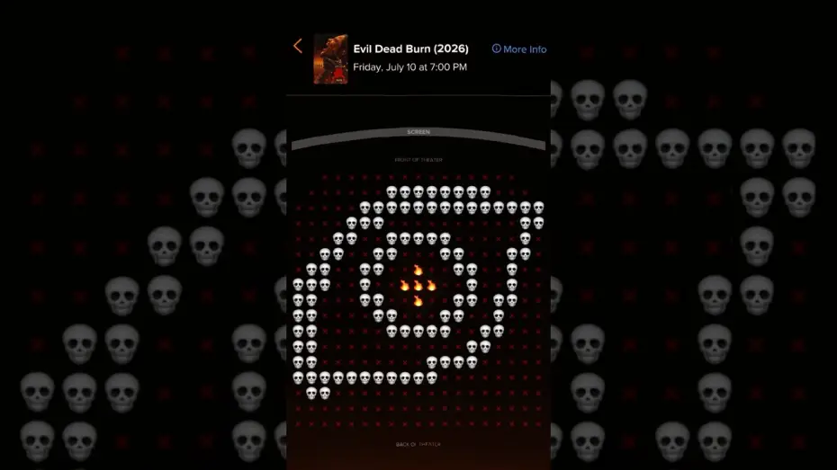 Відео до фільму Evil Dead Burn — In this place, every seat is the hot seat.
