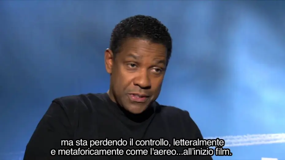Відео до фільму Рейс | Flight di Robert Zemeckis - Intervista a Denzel Washington (sottotitoli in italiano)