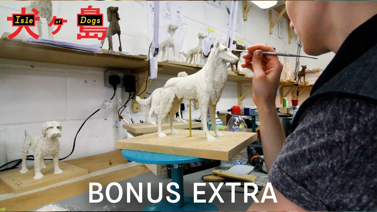 Відео до фільму Острів собак | Sculpting, Molding and Armatures Bonus Extra