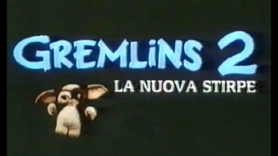 Відео до фільму Гремліни 2: Нова партія — GREMLINS 2 TRAILER ITALIANO ORIGINALE